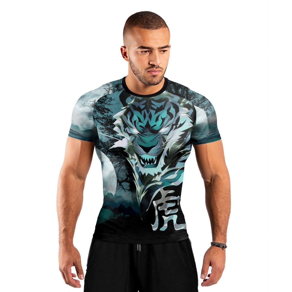 Legend Tiger Soul Short Sleeve Rash Guard - BattleFitGear