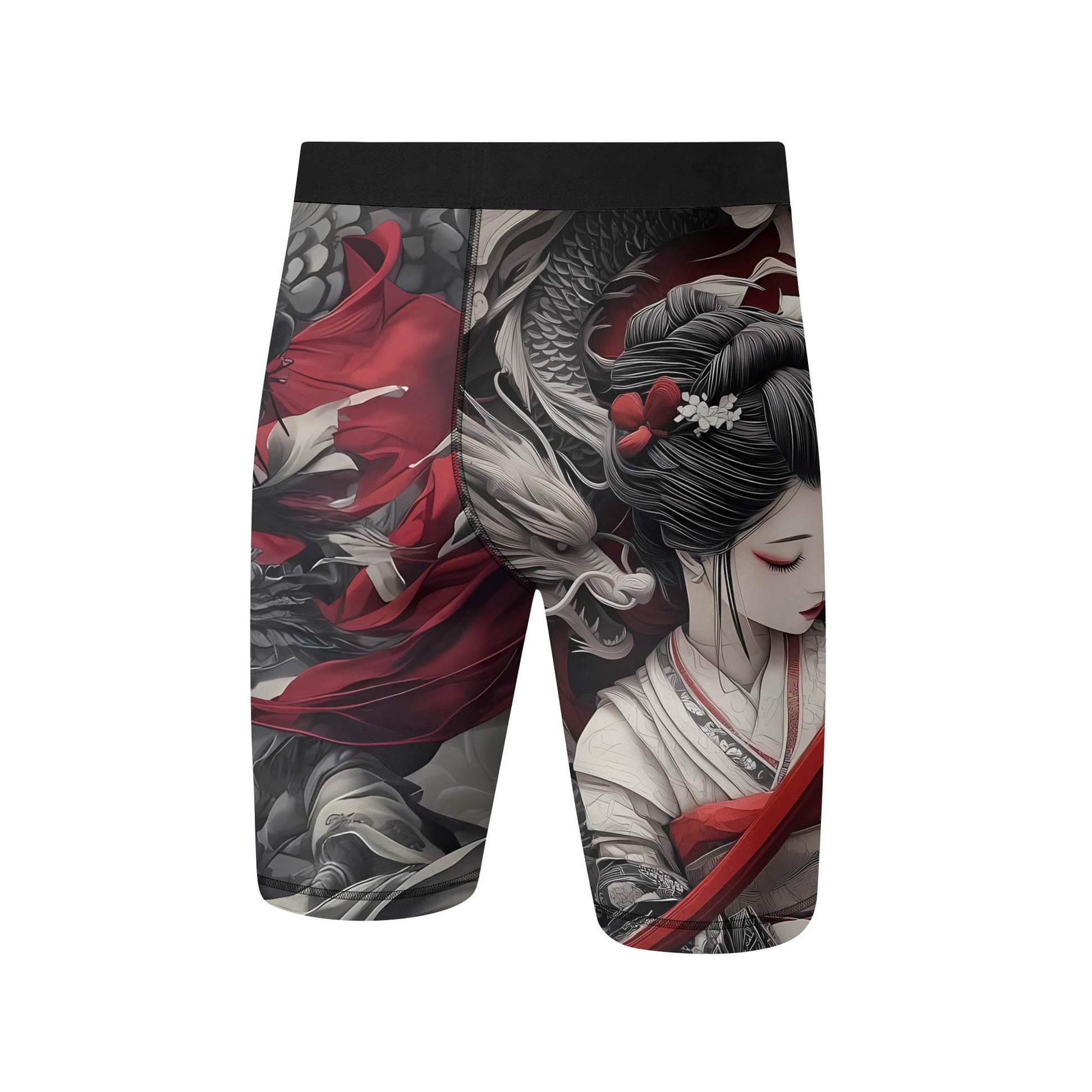 Geisha Samurai Compression Shorts
