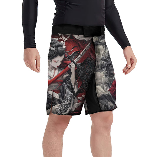 Geisha Samurai Fight Shorts