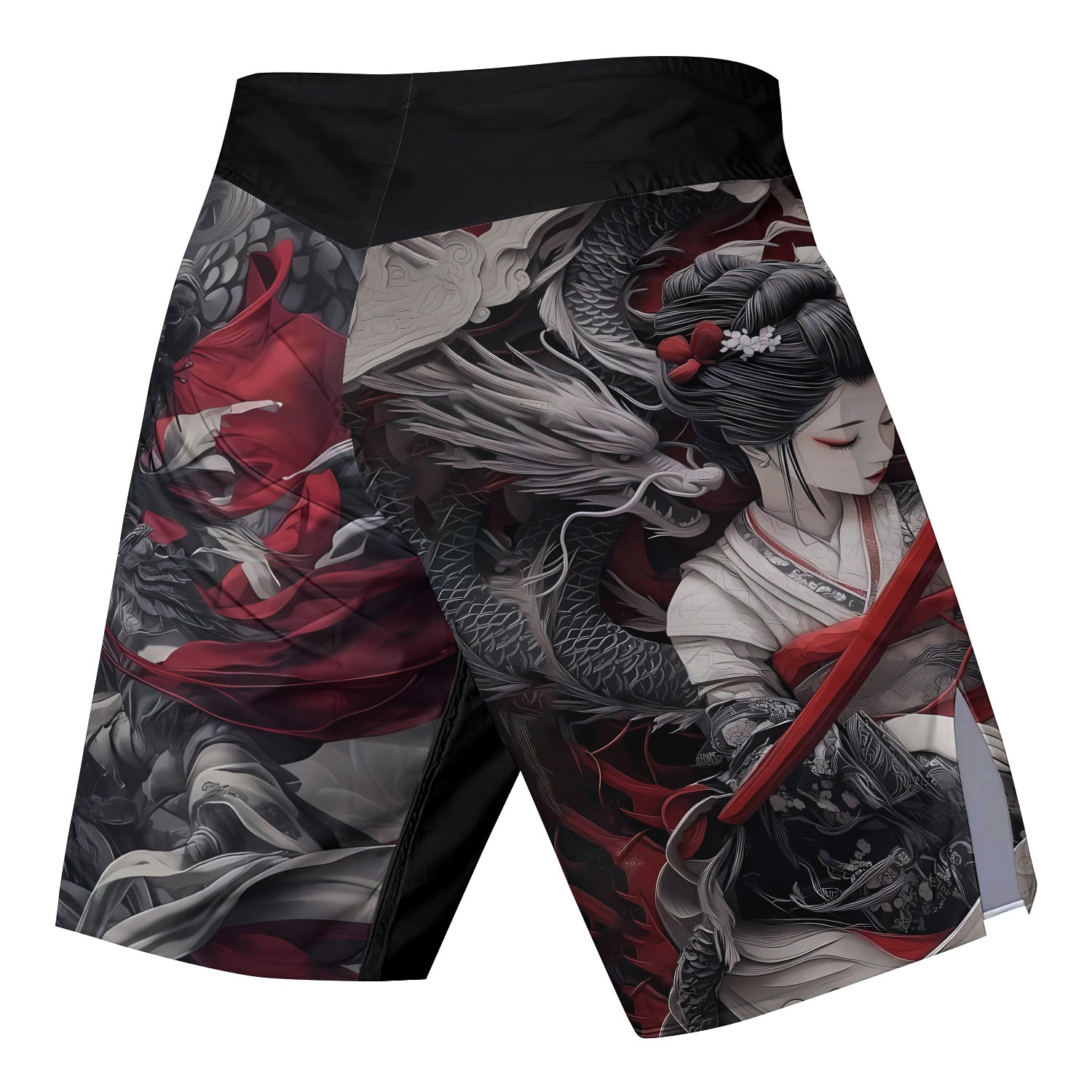 Geisha Samurai Fight Shorts
