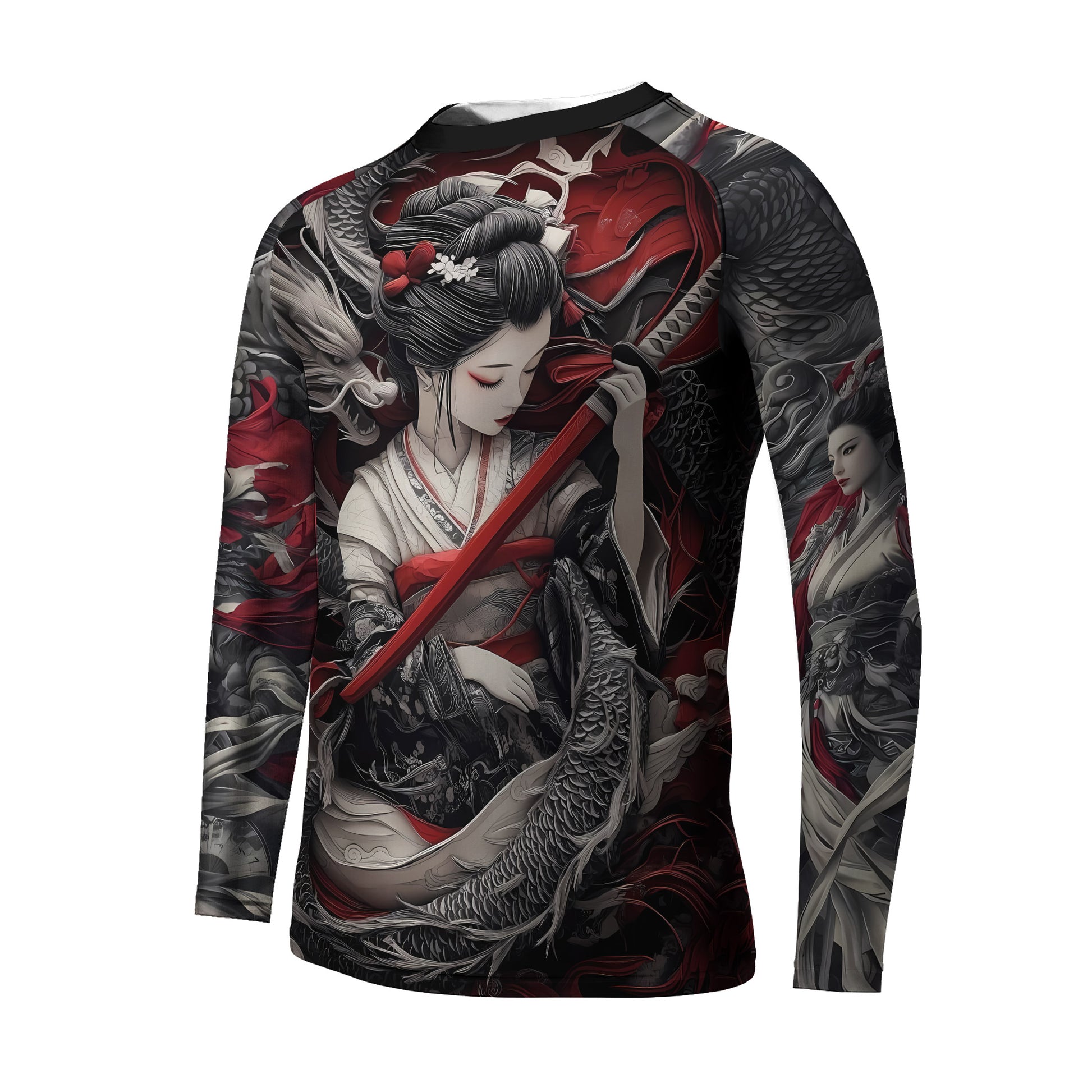 Geisha Samurai Kids Rash Guard