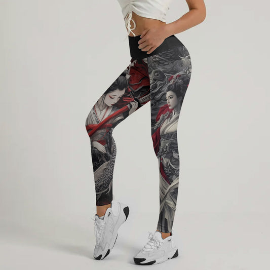 Geisha Samurai Leggings