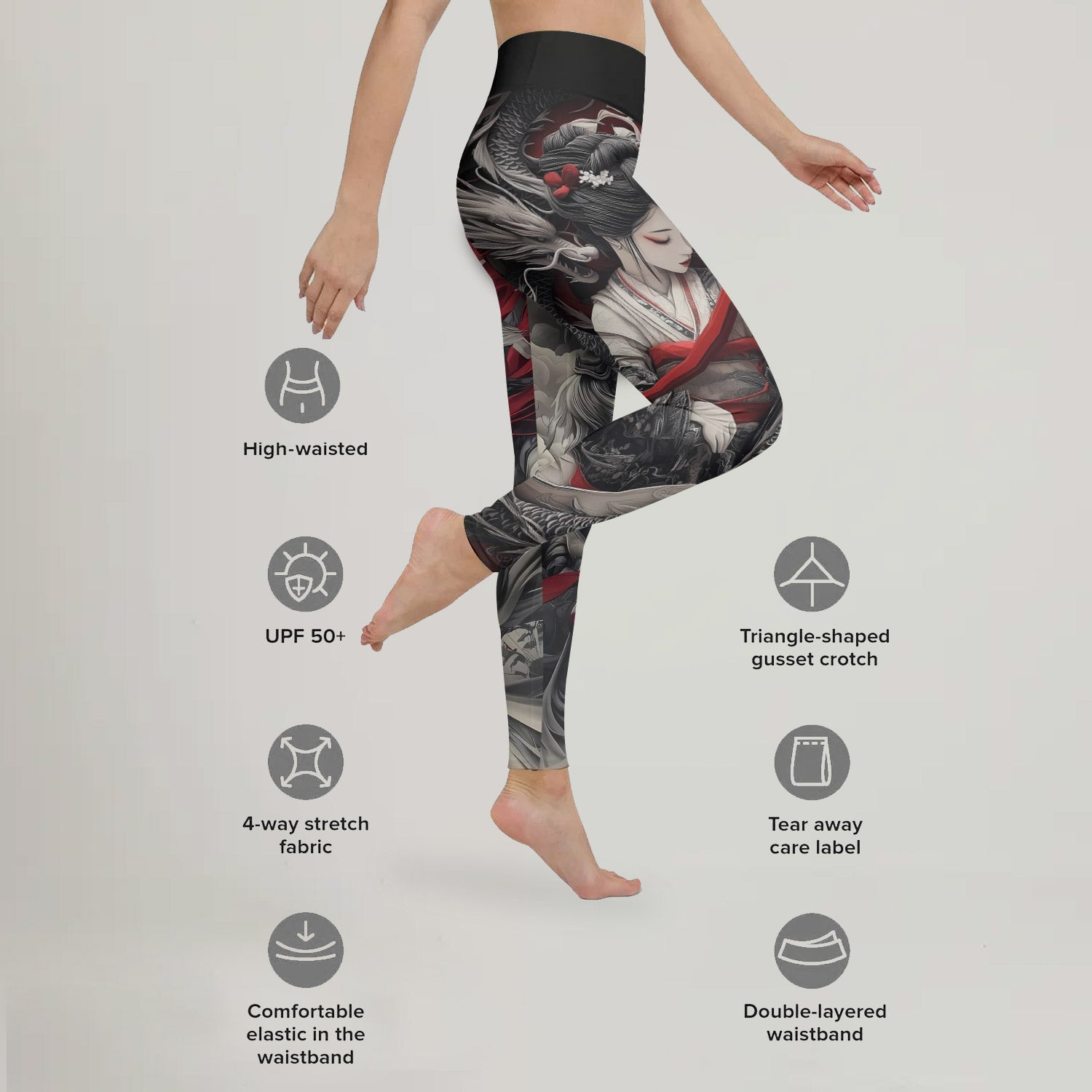 Geisha Samurai Leggings
