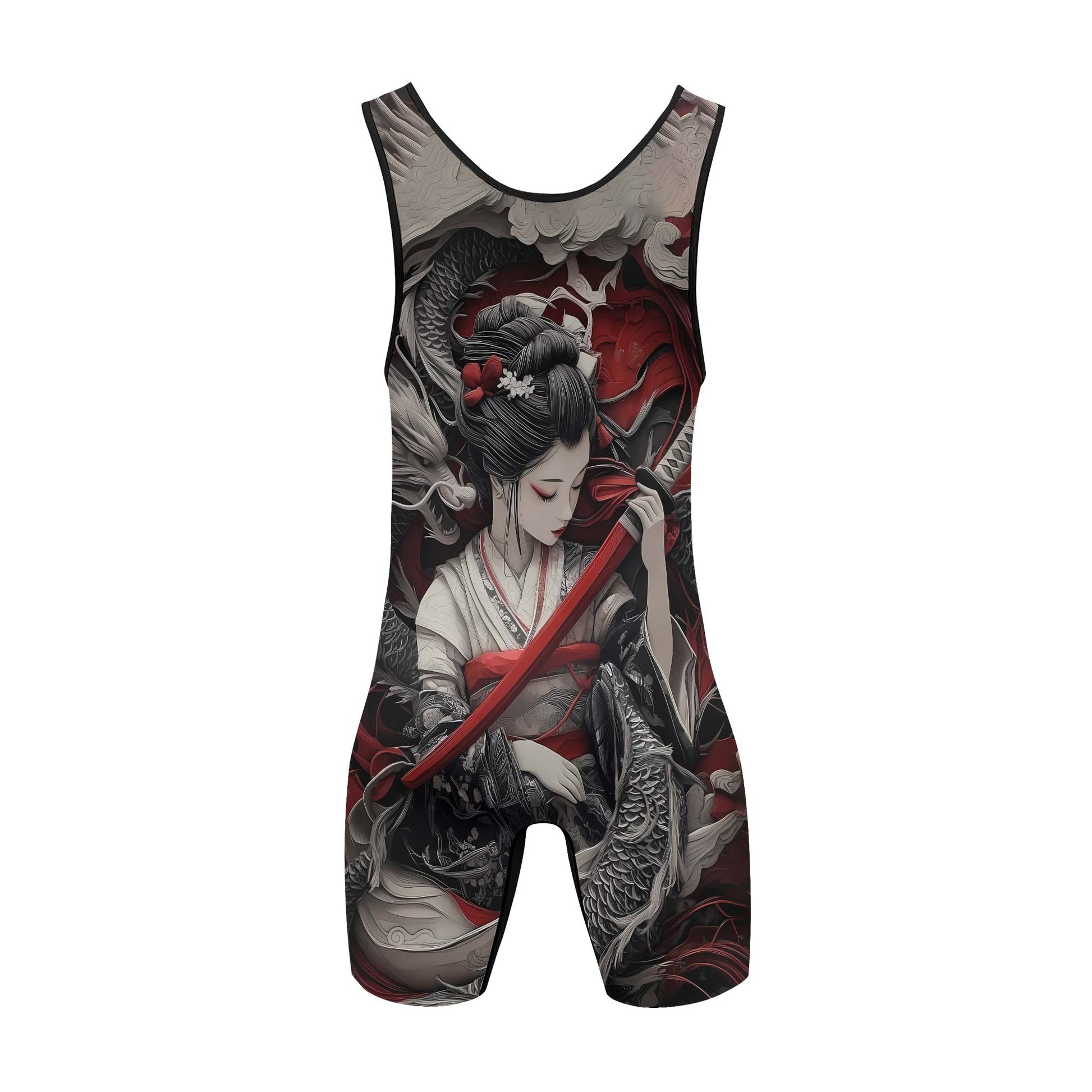 Geisha Samurai Wrestling Singlets