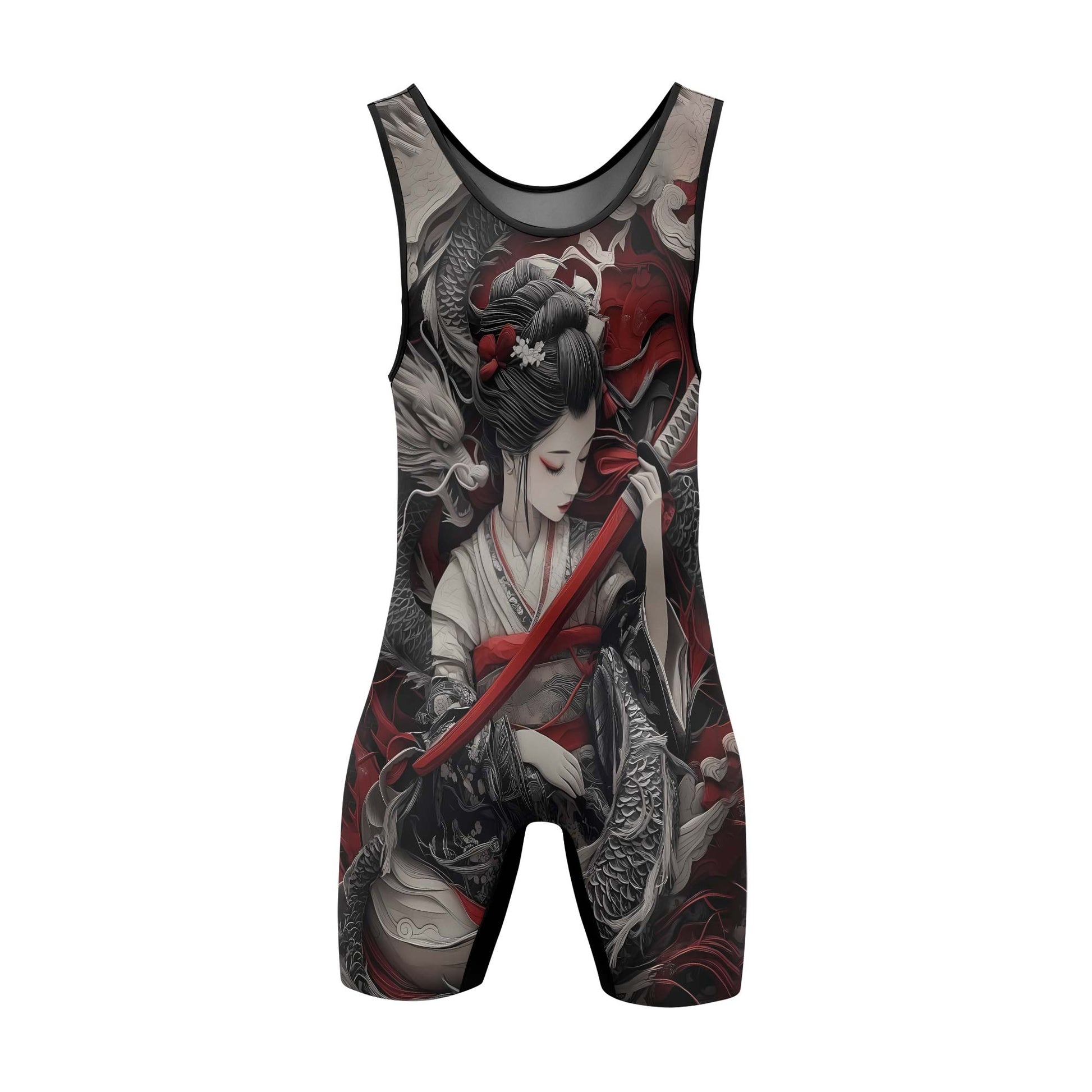 Geisha Samurai Wrestling Singlets