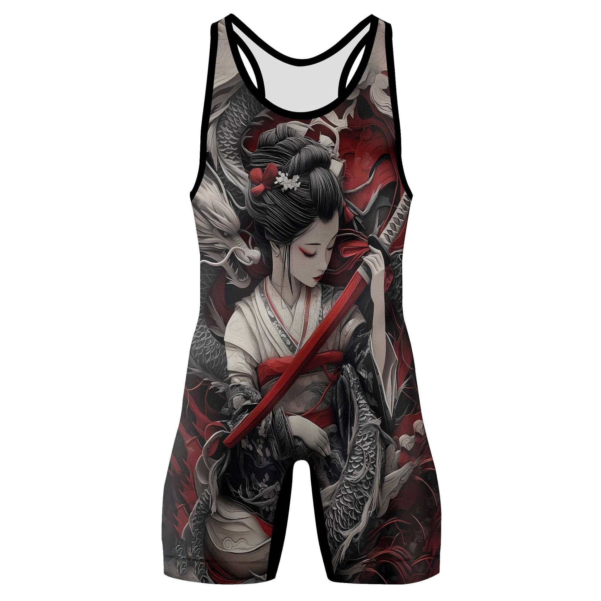Geisha Samurai Wrestling Singlets
