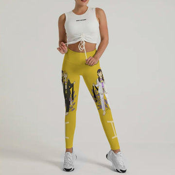 Gemini Mom Zodiac Fighter Leggings - BattleFitGear