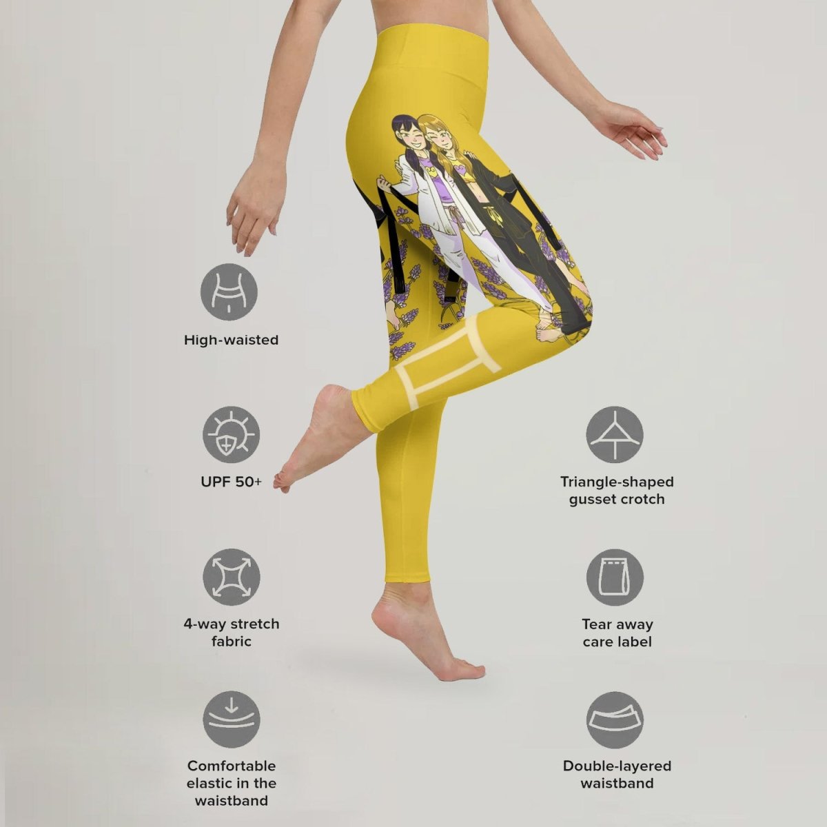 Gemini Mom Zodiac Fighter Leggings - BattleFitGear