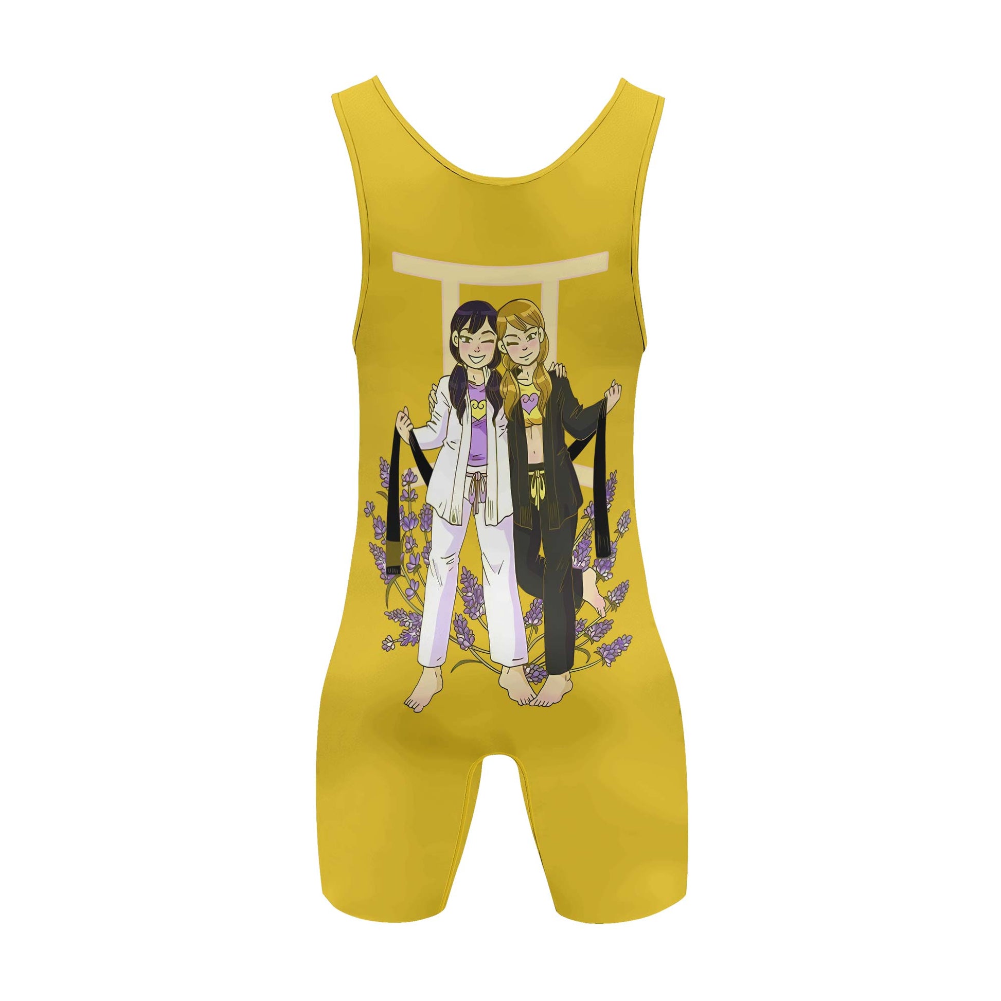 Gemini Zodiac Mom Wrestling Singlet