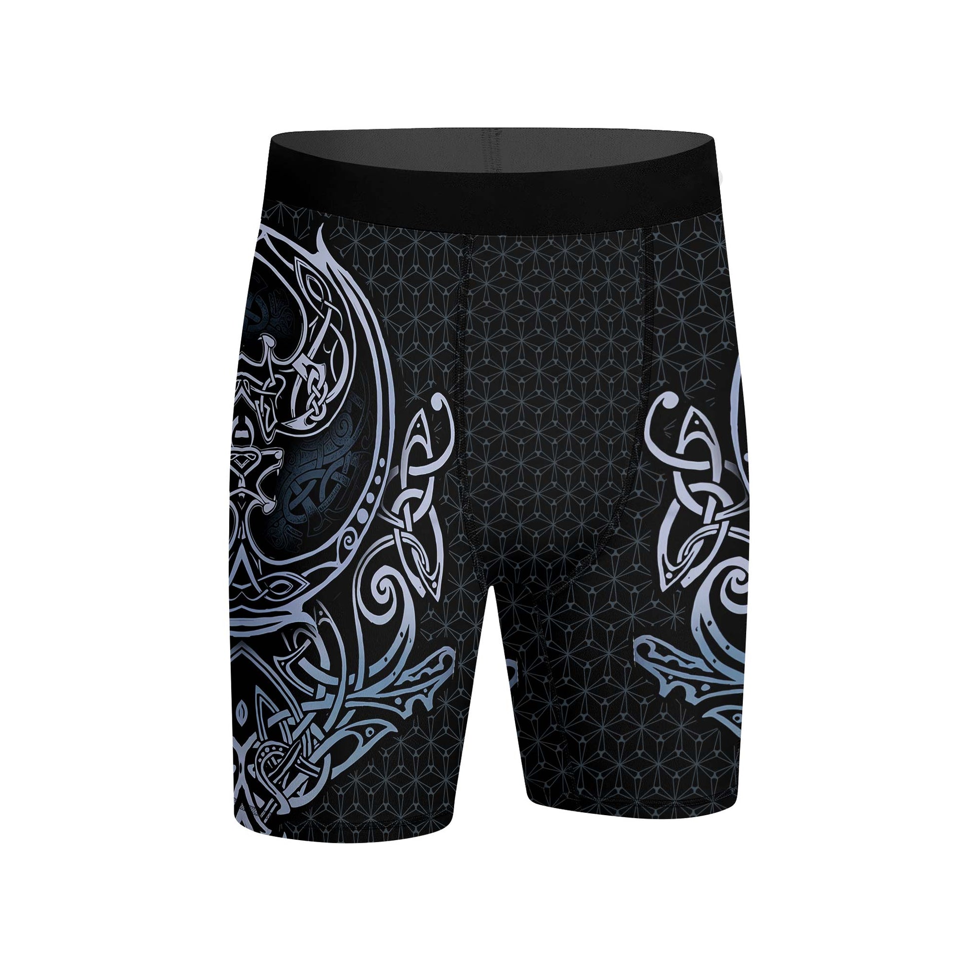 Geri & Freki Tattoo Viking Compression Shorts