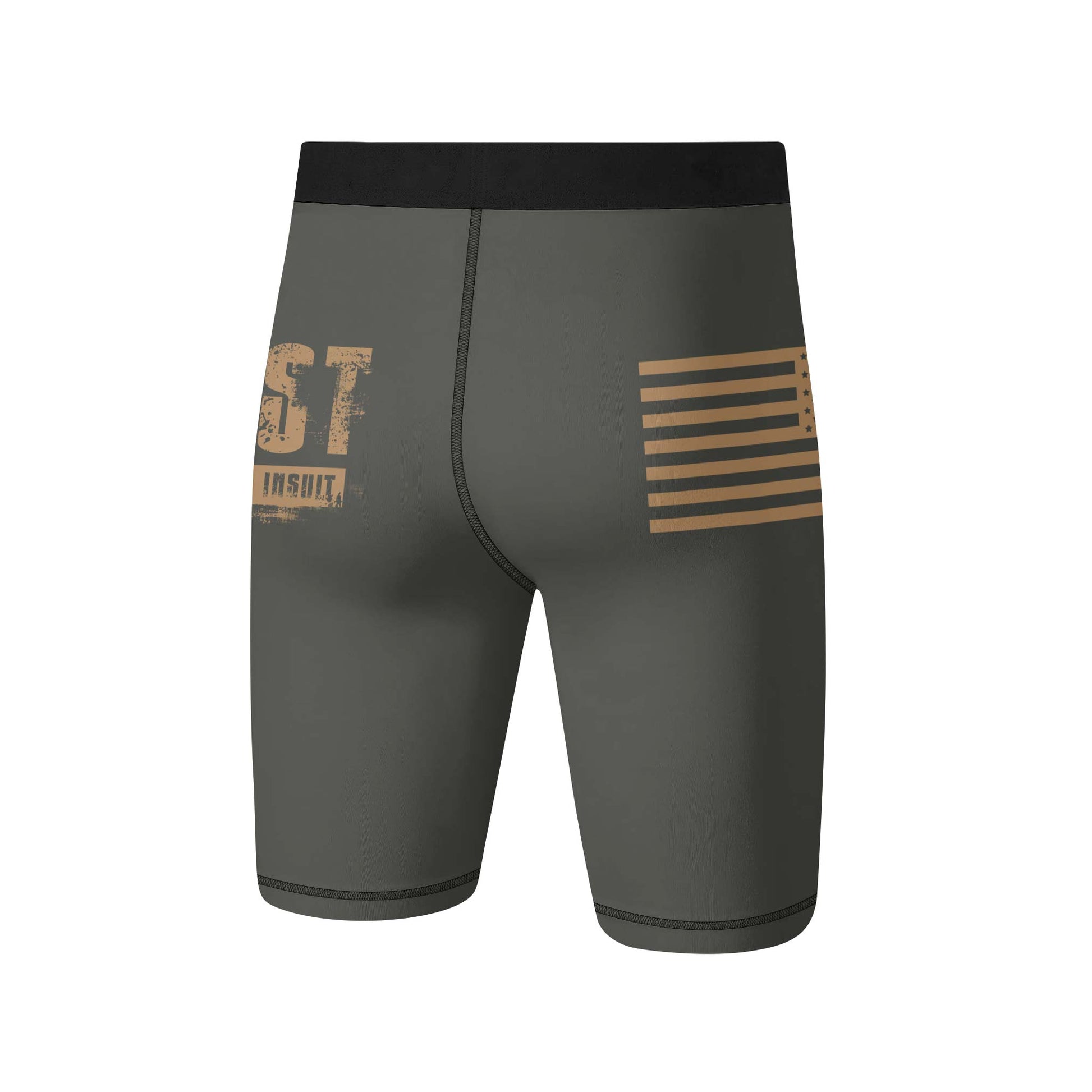 Get Lost Is A Destination Compression Shorts