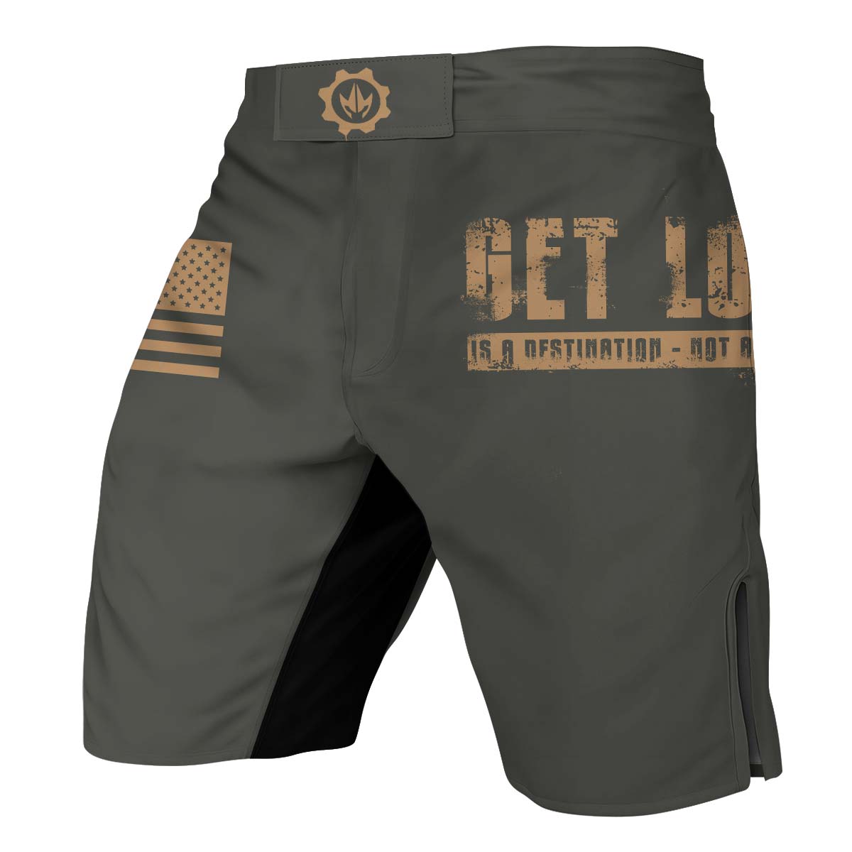Get Lost Is A Destination Fight Shorts