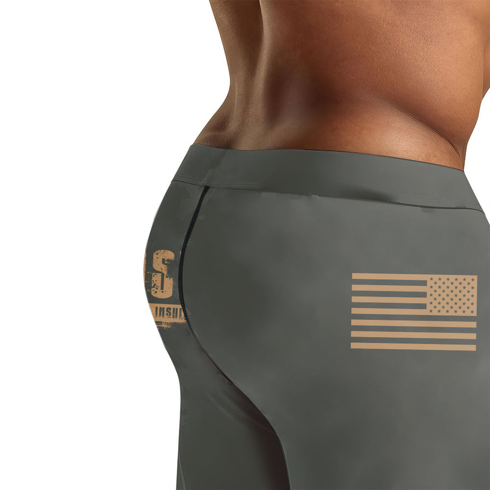 Get Lost Is A Destination Men's Compression Leggings