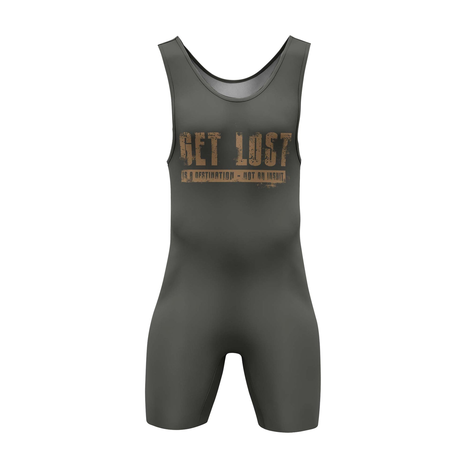 Get Lost Is A Destination Wrestling Singlets
