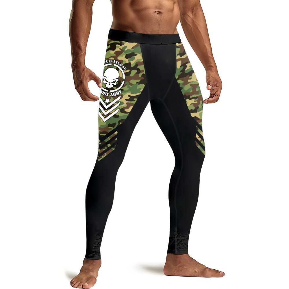 Ghost Army Men's Compression Leggings - BattleFitGear