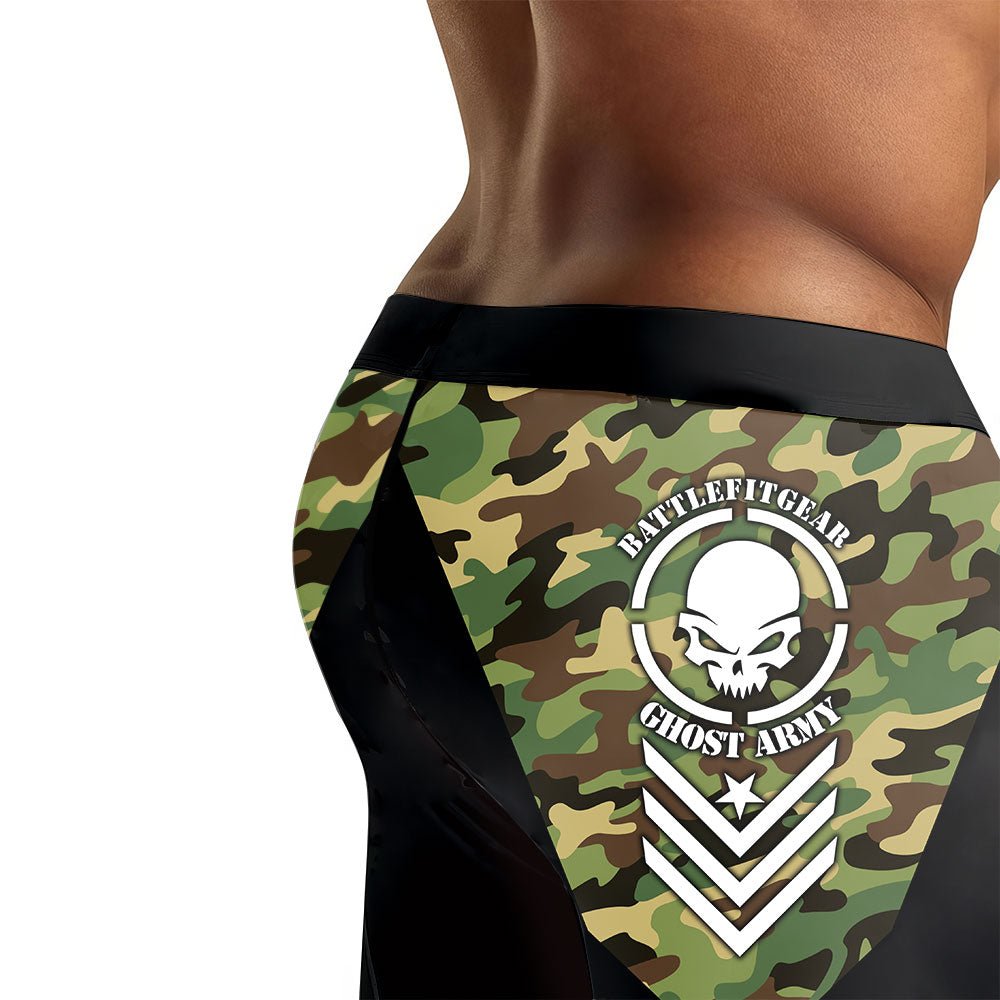 Ghost Army Men's Compression Leggings - BattleFitGear