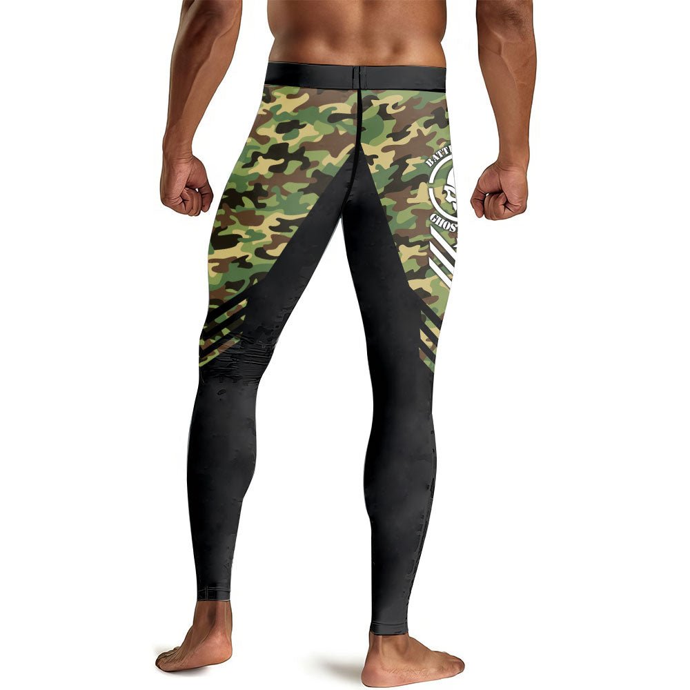 Ghost Army Men's Compression Leggings - BattleFitGear