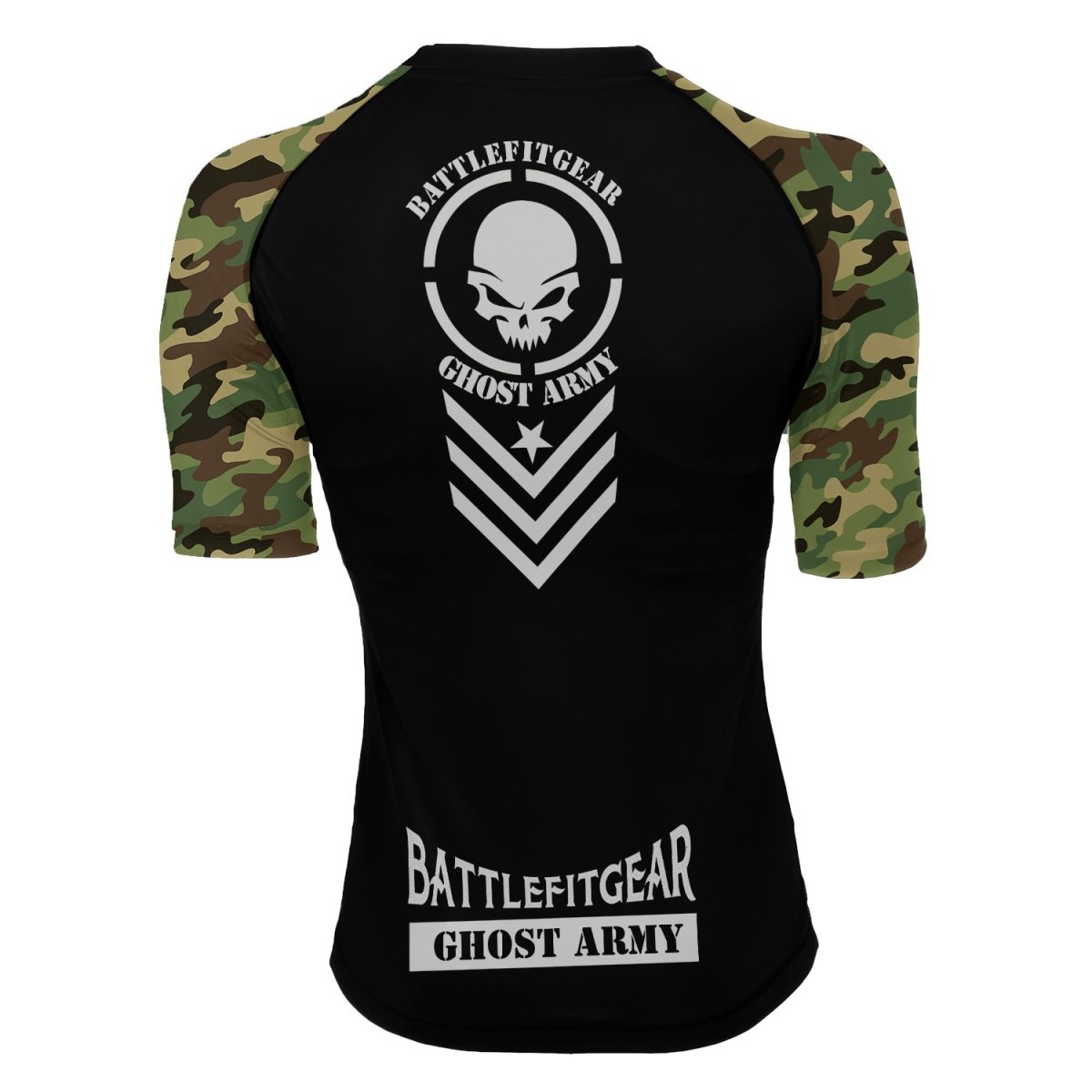 Ghost Army Women's Short Sleeve Rash Guard - BattleFitGear