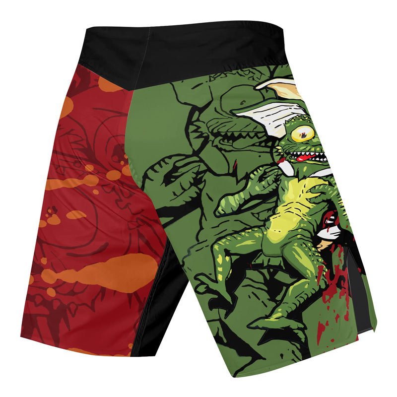 Gizmo Choking Gremlins Fight Shorts - BattleFitGear