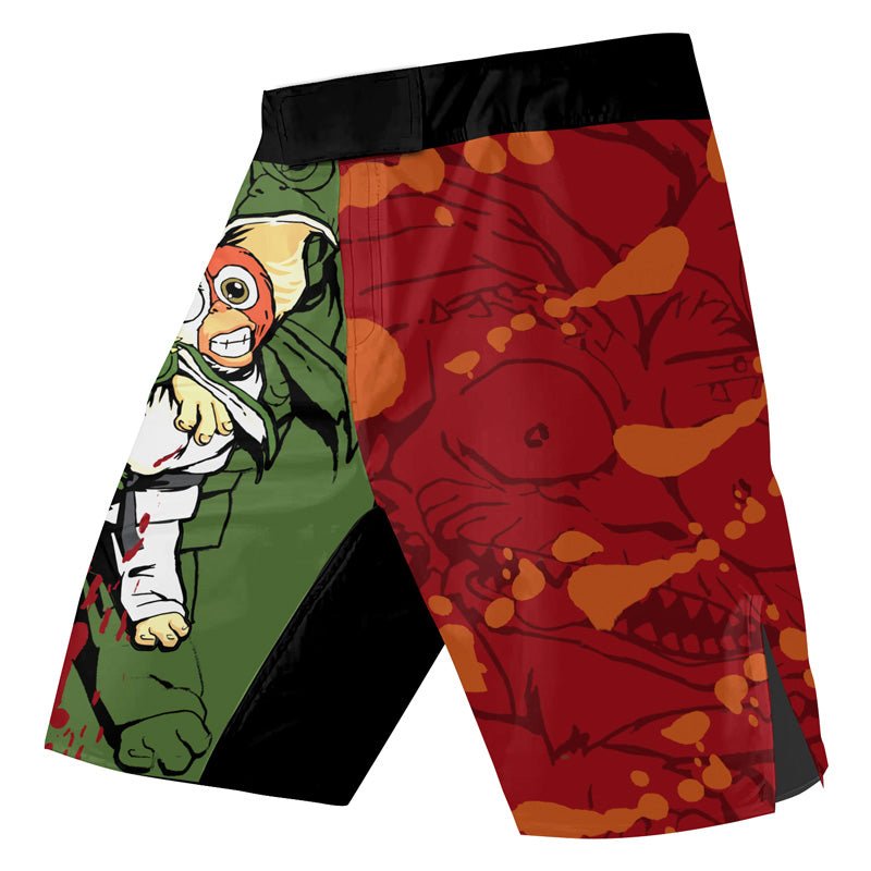 Gizmo Choking Gremlins Fight Shorts - BattleFitGear