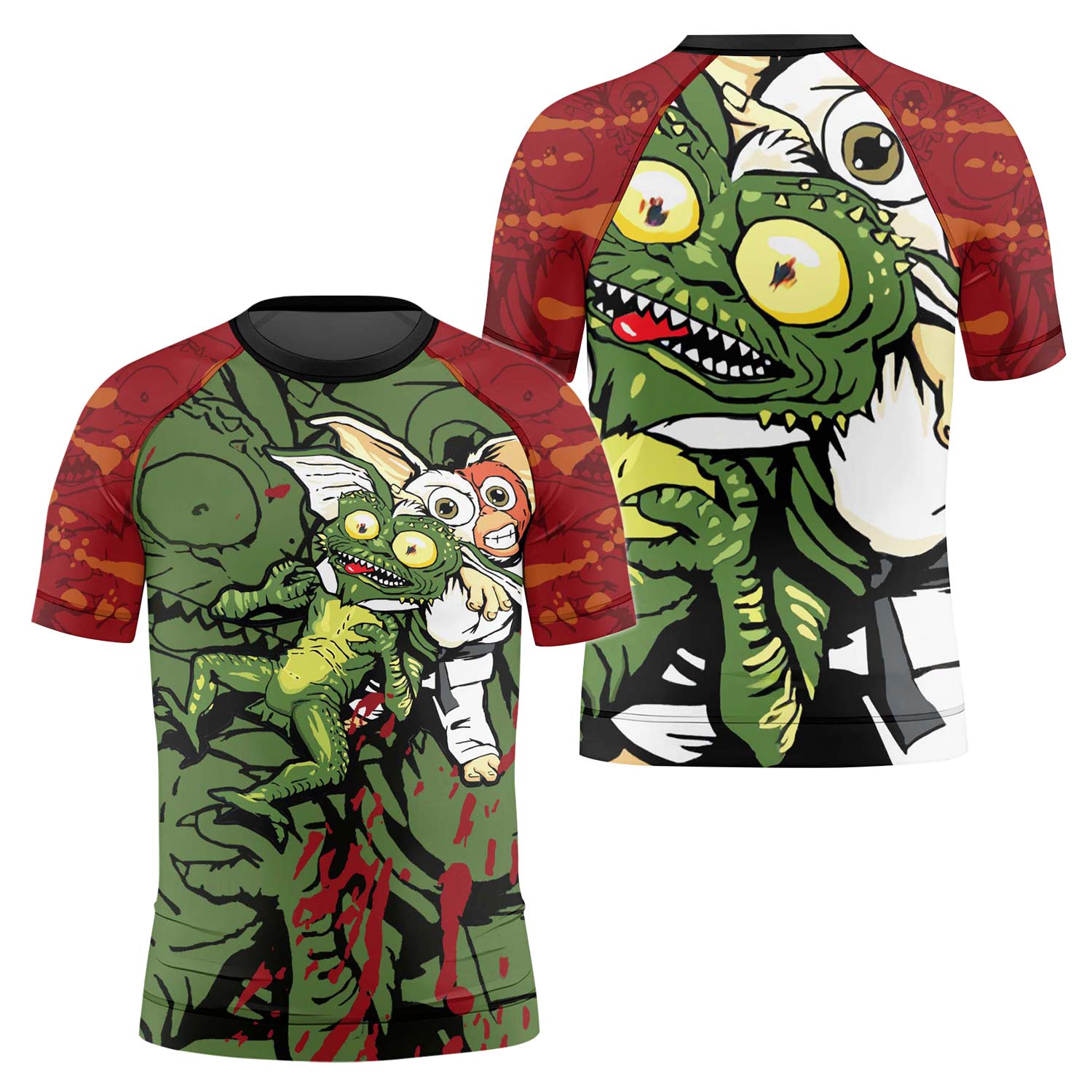 Gizmo Choking Gremlins Kids Rash Guard - BattleFitGear