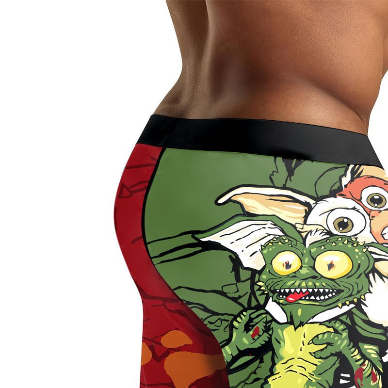 Gizmo Choking Gremlins Men's Compression Leggings - BattleFitGear