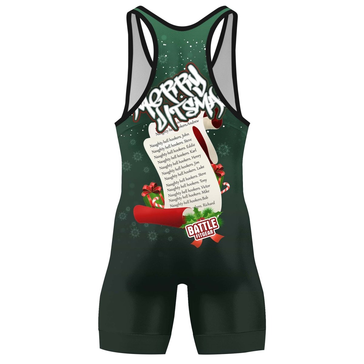 Goblin Merry Jitsmas Wrestling Singlets - BattleFitGear