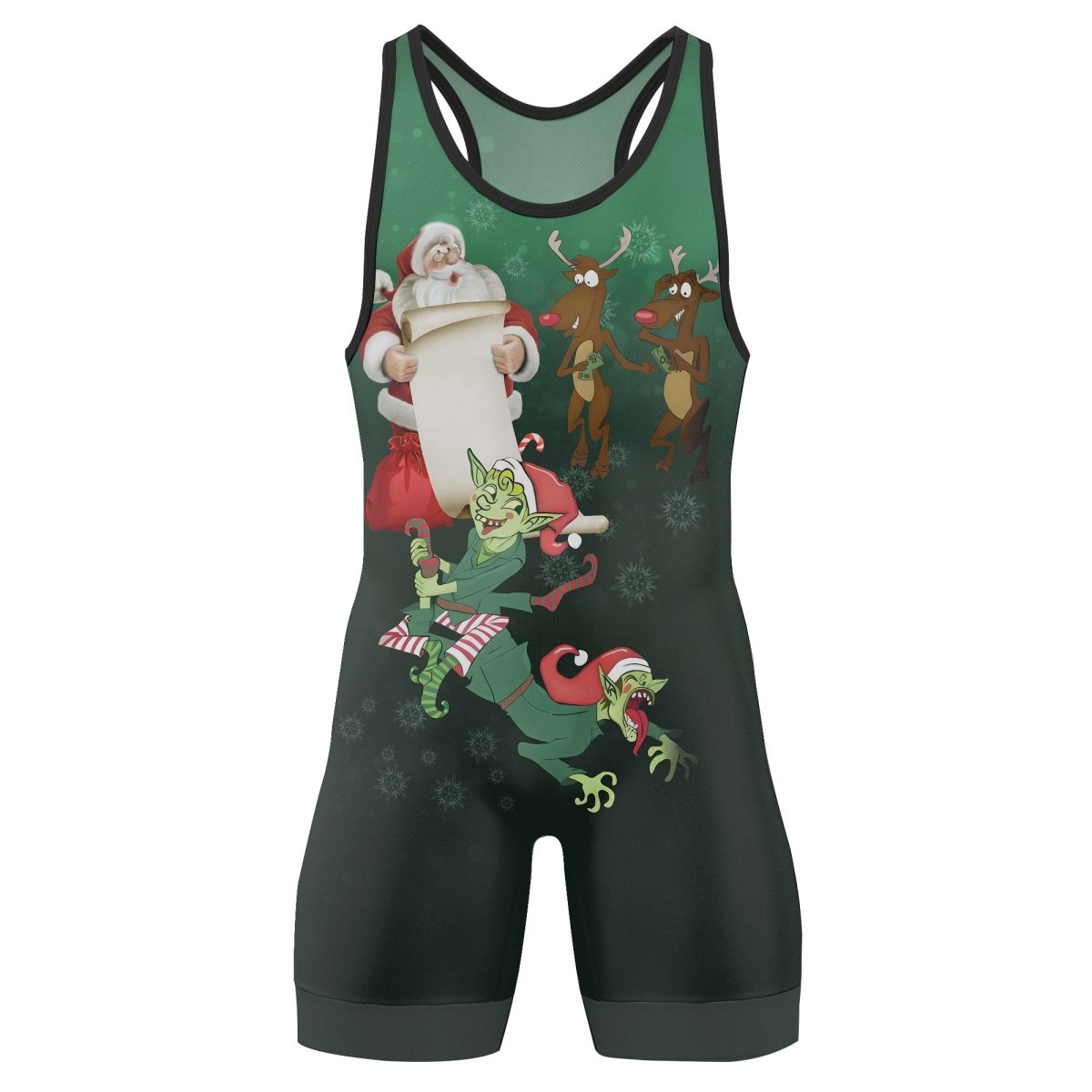 Goblin Merry Jitsmas Wrestling Singlets - BattleFitGear