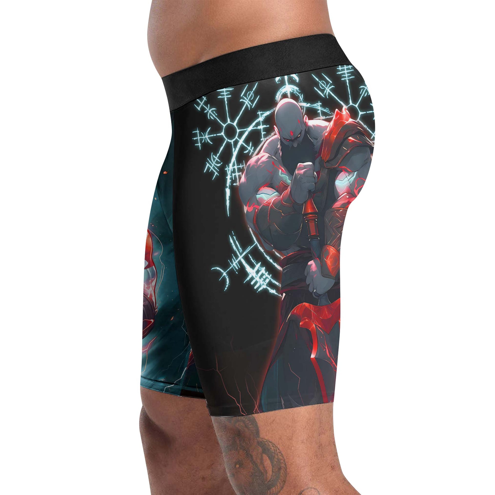 God Of War Compression Shorts