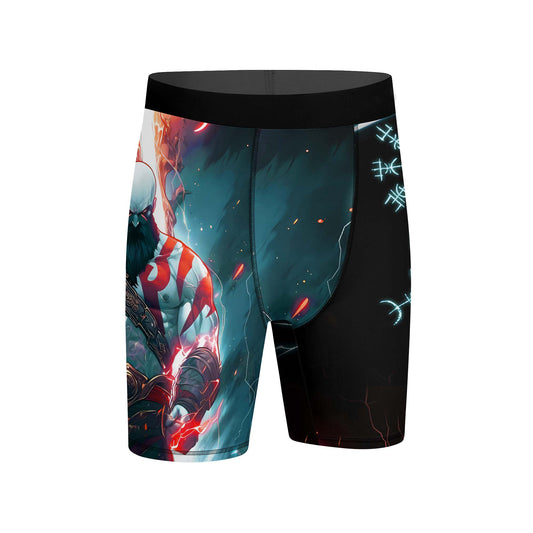 God Of War Compression Shorts