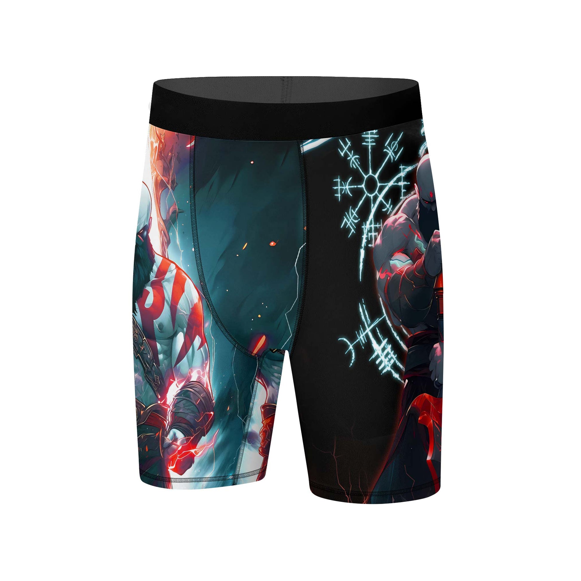 God Of War Compression Shorts