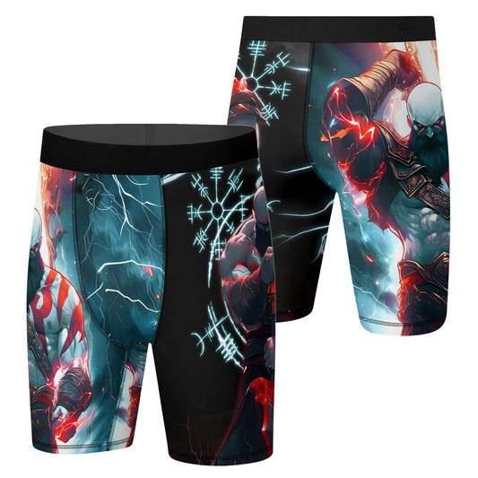 God Of War Compression Shorts