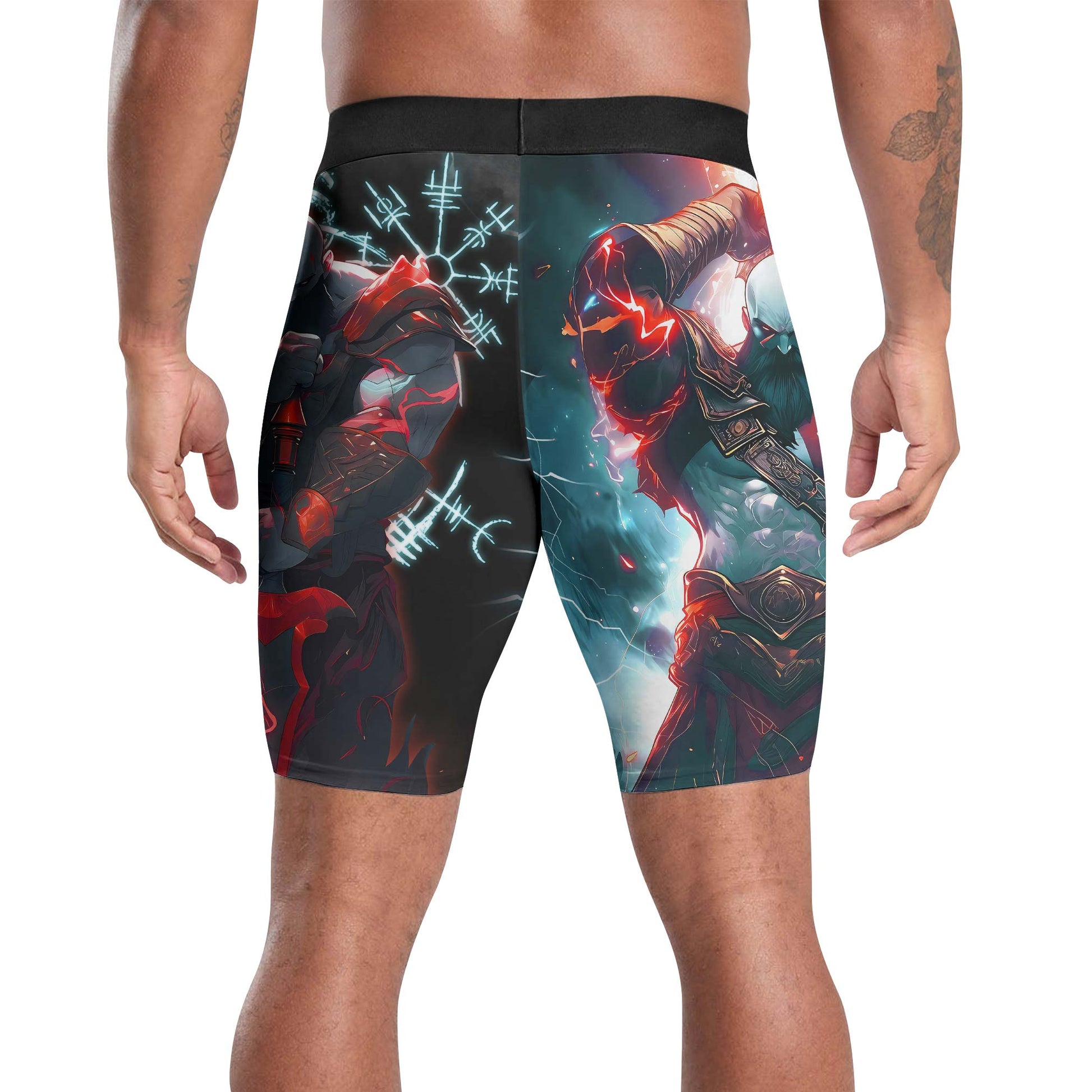 God Of War Compression Shorts