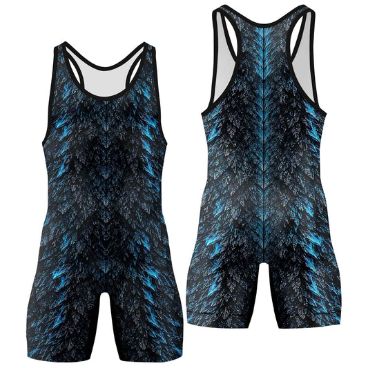 Godzilla Skin Wrestling Singlets
