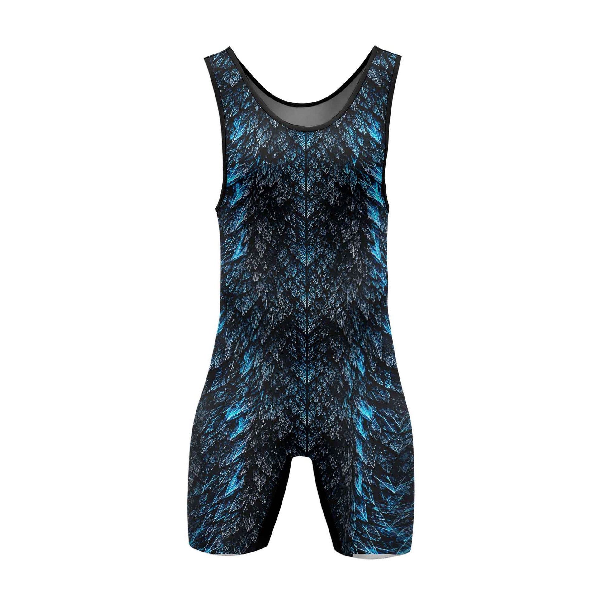 Godzilla Skin Wrestling Singlets