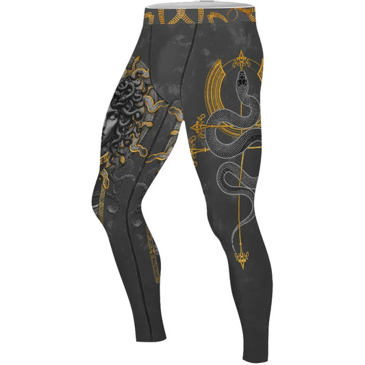 Gorgon Monstrous Sisters Men's Compression Leggings