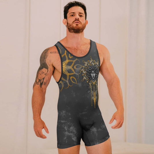 Gorgon Monstrous Sisters Wrestling Singlets