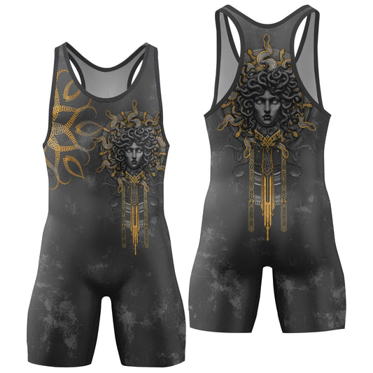 Gorgon Monstrous Sisters Wrestling Singlets