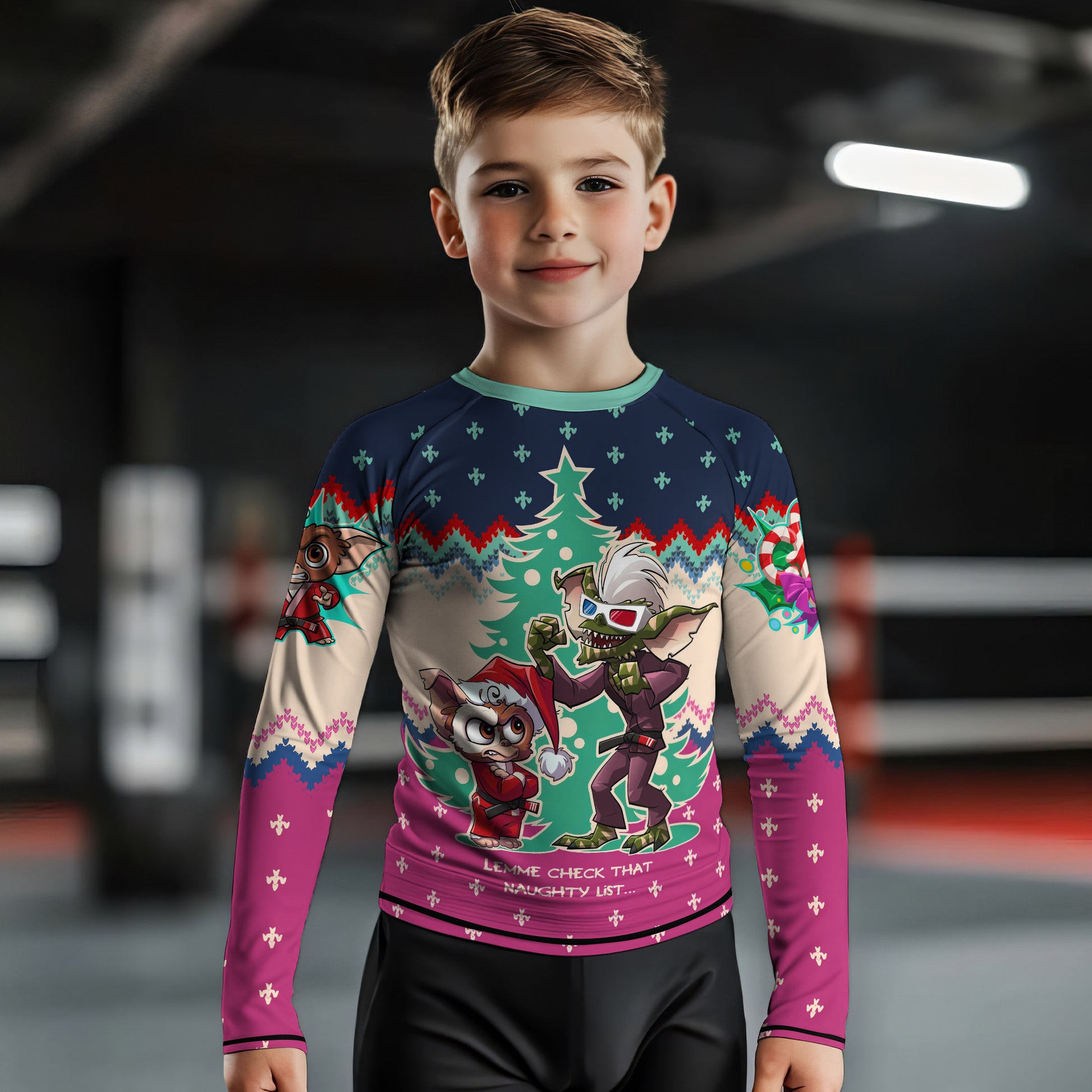 Gremlimbs Superfight Kids Rash Guard