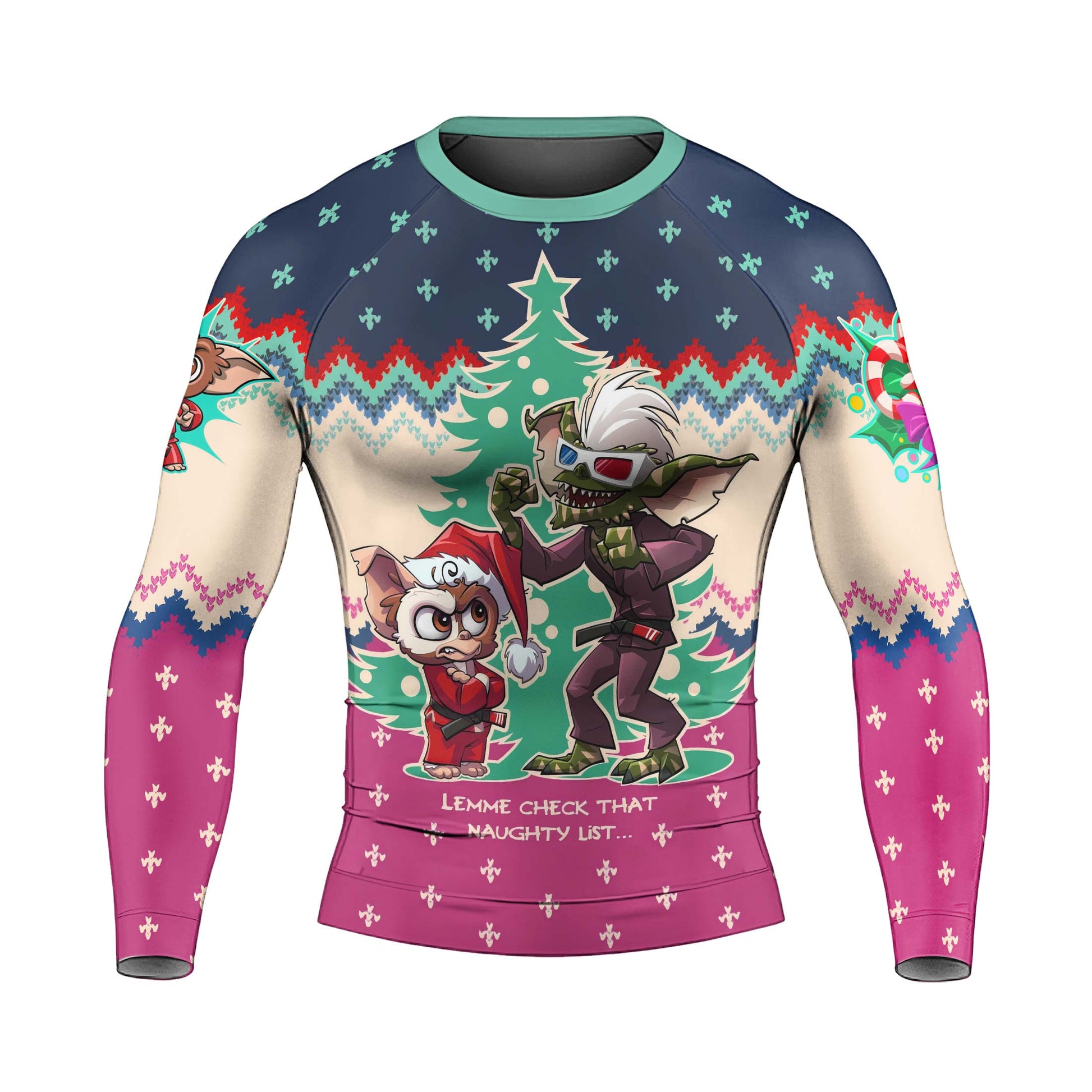 Gremlimbs Superfight Men's Long Sleeve Rash Guard