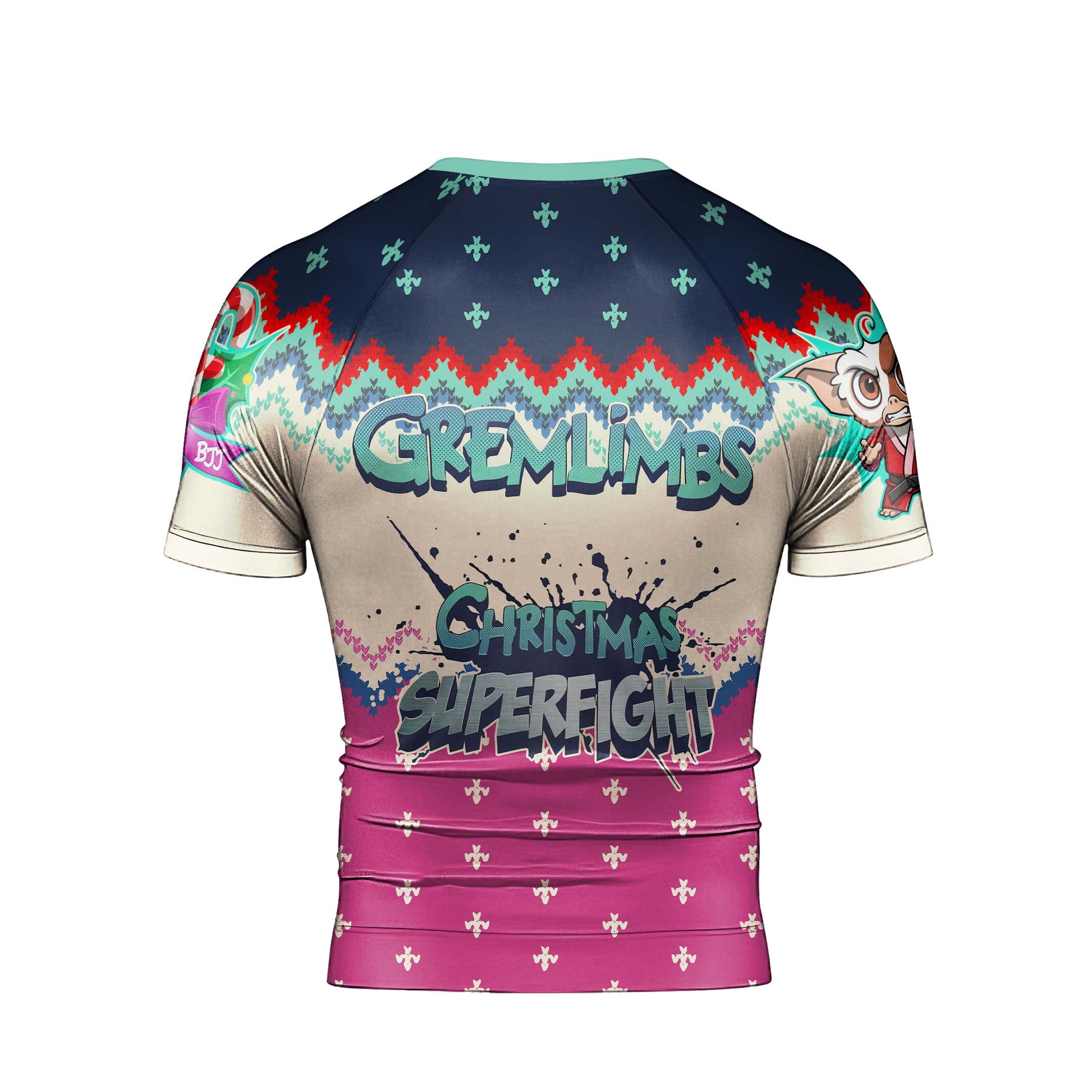 Gremlimbs Superfight Men's Short Sleeve Rash Guard