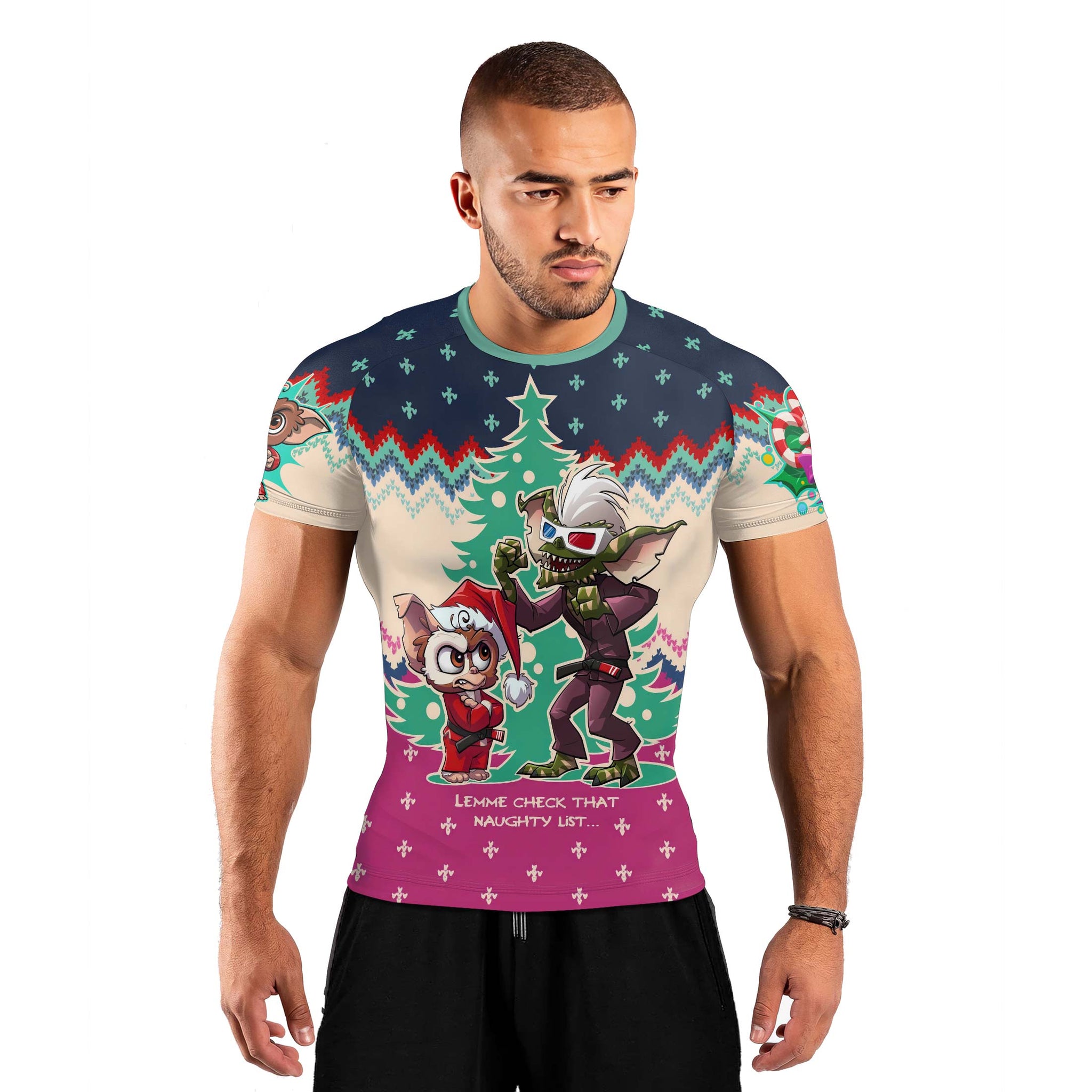 Gremlimbs Superfight Men's Short Sleeve Rash Guard