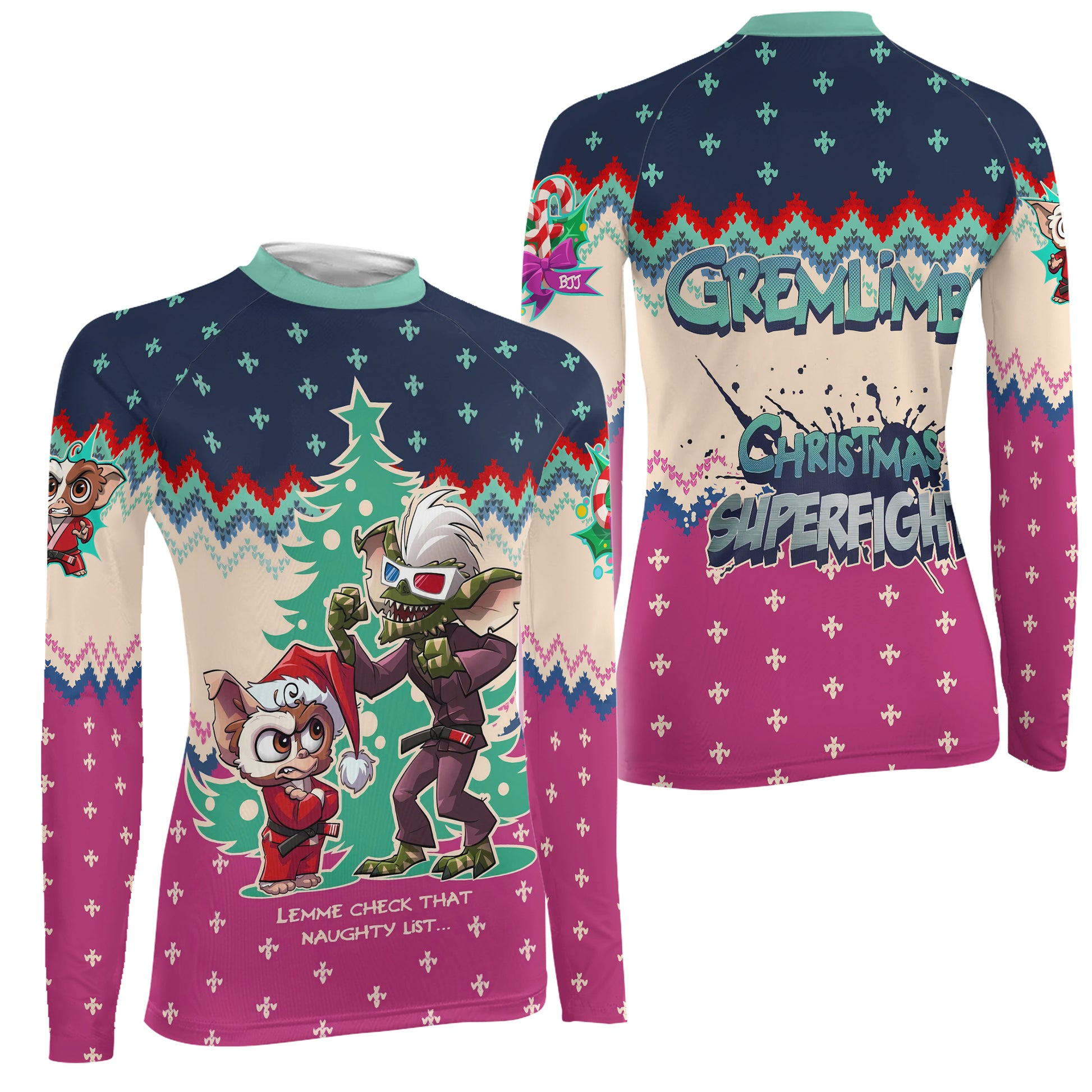 Gremlimbs Superfight Women's Long Sleeve Rash Guard