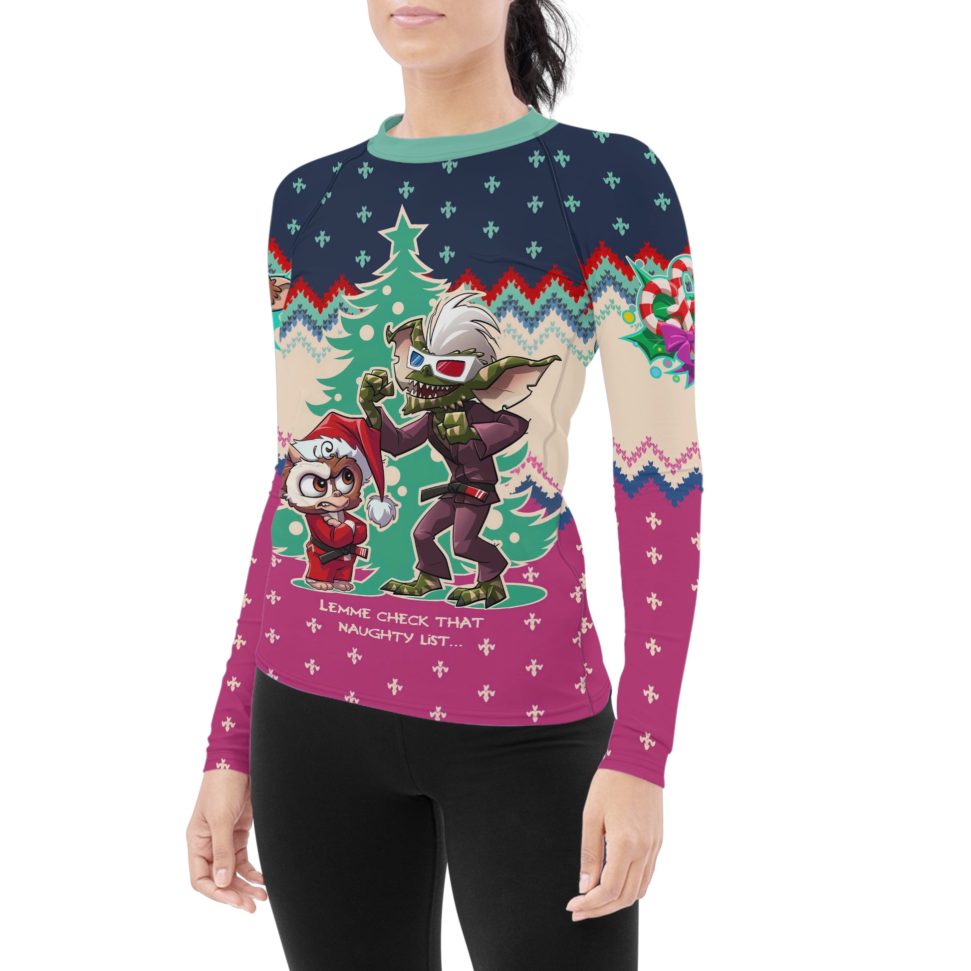 Gremlimbs Superfight Women's Long Sleeve Rash Guard