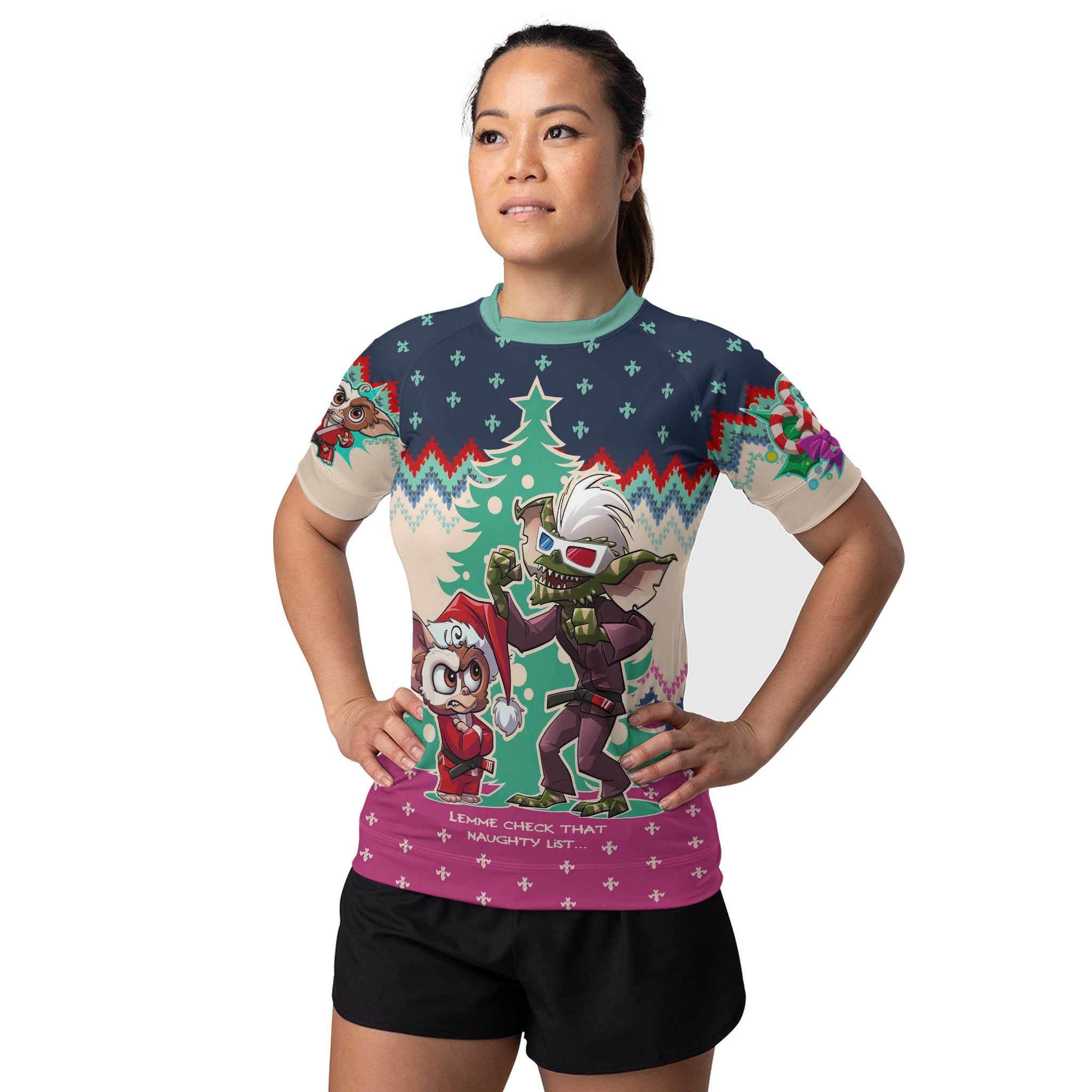 Gremlimbs Superfight Women's Short Sleeve Rash Guard