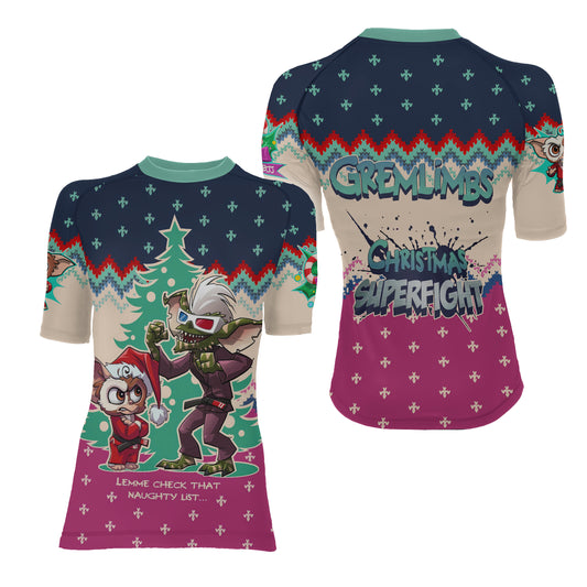 Gremlimbs Superfight Women's Short Sleeve Rash Guard