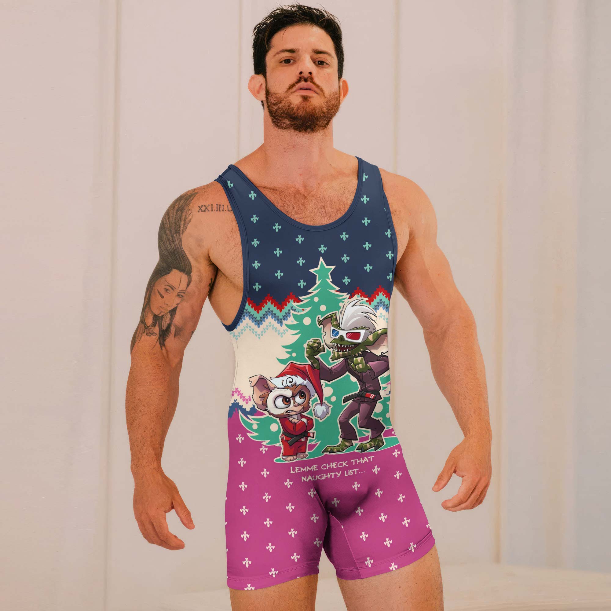 Gremlimbs Superfight Wrestling Singlets