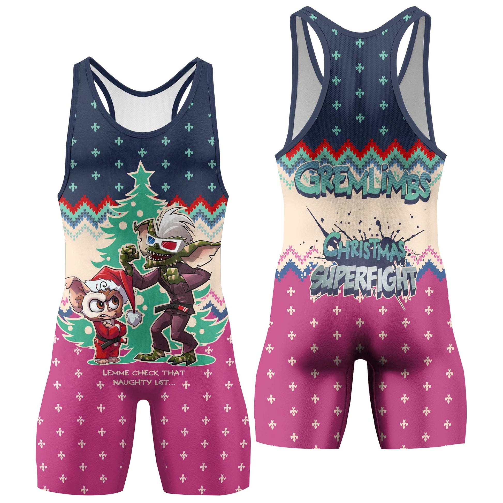 Gremlimbs Superfight Wrestling Singlets