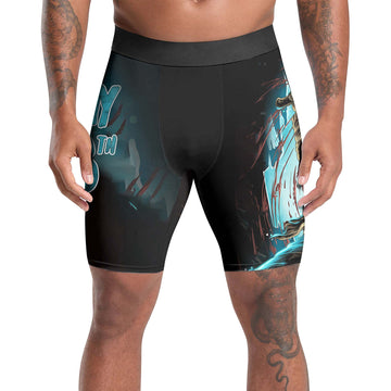 Grim Reaper Jason Voorhees Compression Shorts