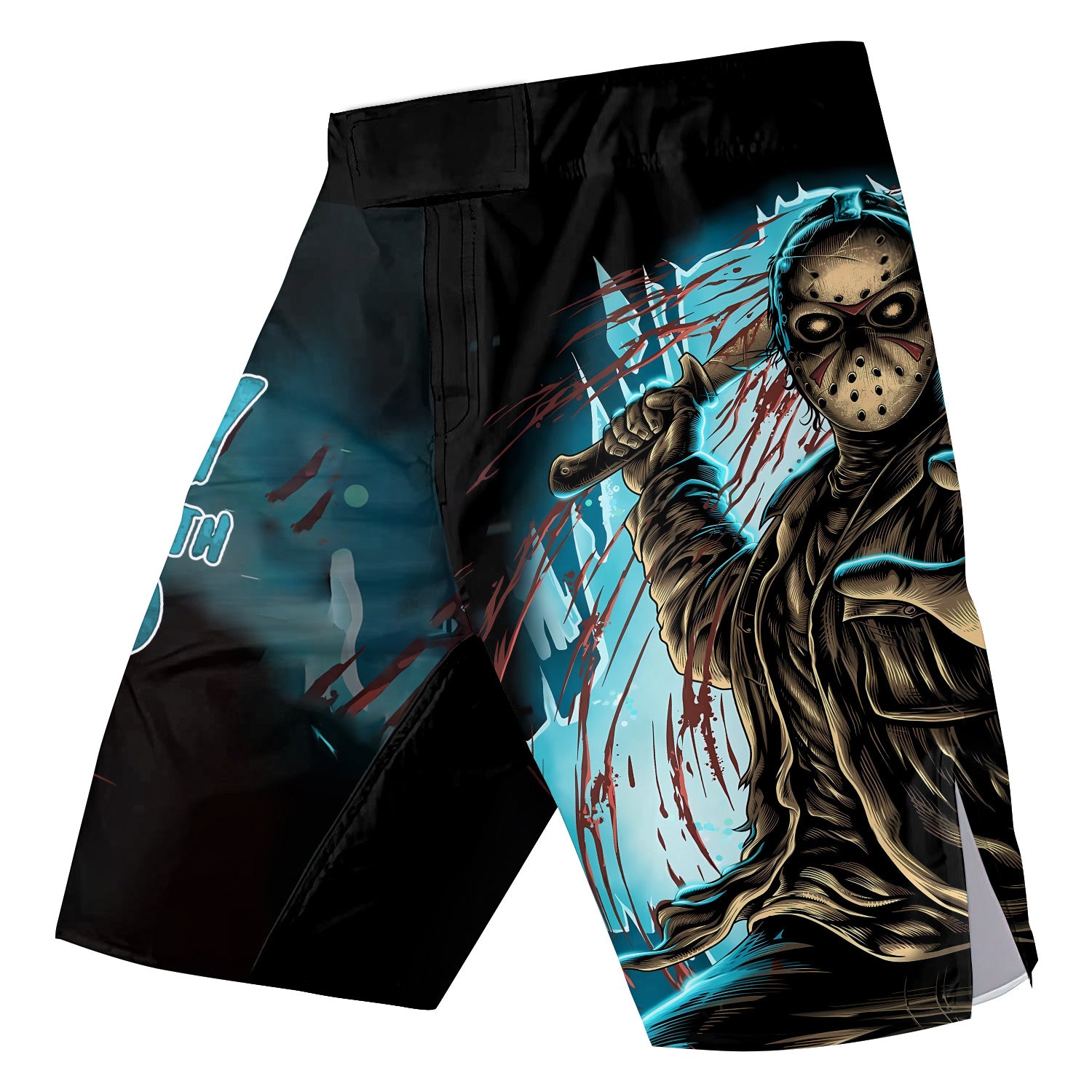 Grim Reaper Jason Voorhees Fight Shorts